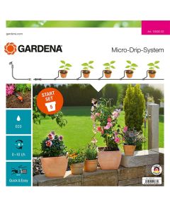 Sistem kap-po-kap za zalivanje do 5 saksija GARDENA