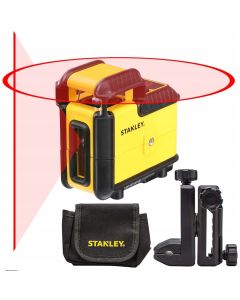 STANLEY STHT77504-1 LASER SA UKRŠTENIM LINIJAMA 360° CRVENI