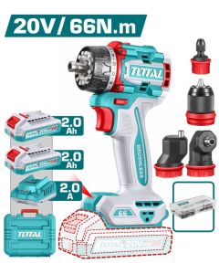 TOTAL TDLI206686E BL aku udarna bušilica 66 Nm