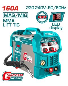 Total inverterski MAG/MIG/MMA/TIG Lift aparat za zavarivanje 160A