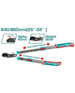 TOTAL THT15 teleskopske makaze za grane 64-86cm