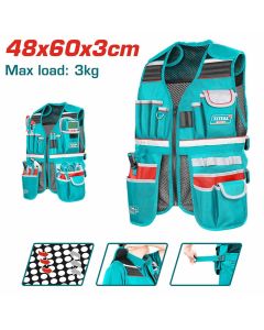 Makita Prsluk za alat sa podesivim džepovima E-05636