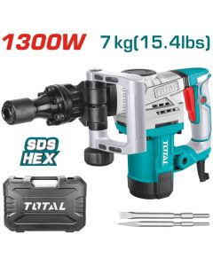 TOTAL TH2130016 Čekić za rušenje HEX 20J 1300w