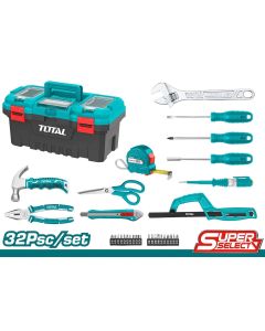TOTAL THKTHP20326 32-delni set ručnog alata u kutiji
