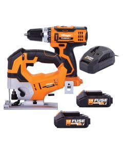 Villager FUSE set bušilica VLN 3220 + ubodna testera VLN 1120