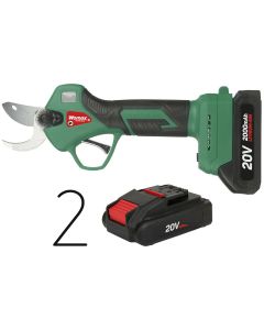 Womax baterijske makaze za grane W-EPS 20 LI SET 2x2Ah