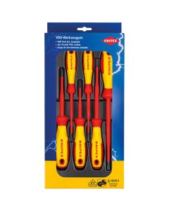 Knipex set izolovanih odvijača 1000V 6/1 00 20 12 V02