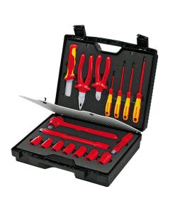 Knipex komplet izolovanog alata u koferu 17 kom 98 99 11