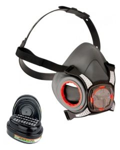 JSP OXFORD ENGLAND ZAŠTITNA POLUMASKA FORCE 8 SA FILTERIMA