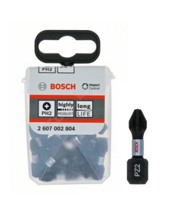 Bosch Impact Control 25 komada PZ2 25mm kovani bitovi 