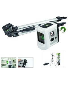 Kapro K862GS zeleni laserski nivelator + stativ 