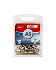 Pop nitne aluminijumske A5 x 10mm 30kom Novus