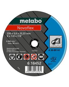 Rezna ploča novoflex Ø150x3x22.33 mm čelik Metabo