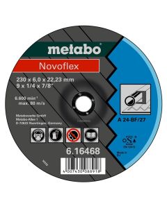 Brusna ploča novoflex Ø150x6x22.33 mm metal Metabo