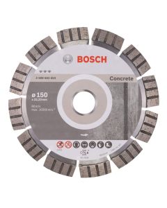 Bosch dijamantska rezna ploča Best for Concrete 150 x 22,23 x 2,4 x 12 mm