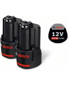Bosch baterija 12V set 2 kom. 2,0Ah