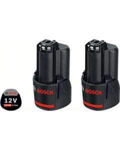 Bosch baterija 12V set 2 kom. 3,0Ah