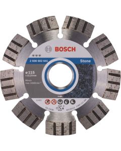 Bosch dijamantska rezna ploča Best for Stone 115 x 22,23 x 2,2 x 12 mm 