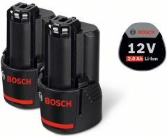Bosch baterija 12V set 2 kom. 2,0Ah